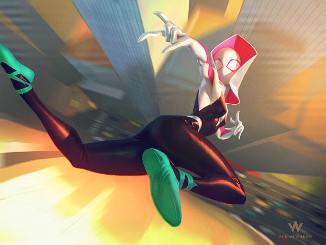 Spidergwen , Adrian ...