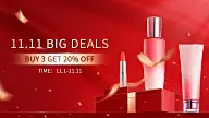 双十一跨境电商美容美妆海报banner