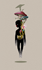 ILLUSTRATION  malakkai setas Mushrooms Magic   digital