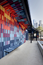University of Melbourne Southbank End of Trip / Searle x Waldron Architecture - Exterior Photography, Facade