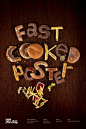 Fast Cooked 466x700 30 Insanely Creative Typography Designs with Jaw Dropping Effect