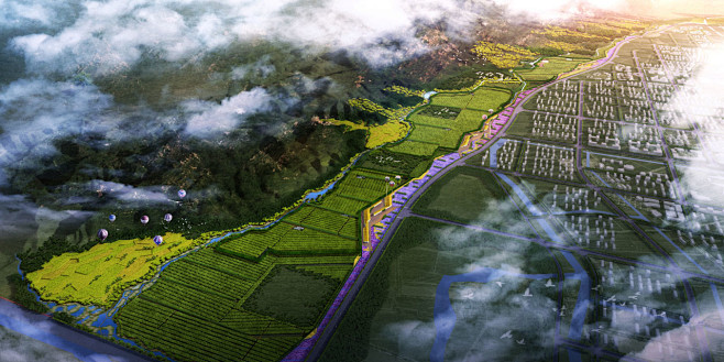 新疆石河子将军山北麓限建区景观规划