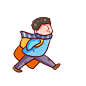 千库网_春节春运返乡回家男孩动图gif_GIF编号99911