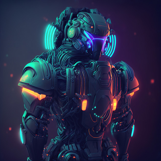 scifi-robotic-exoskeleton-armor-with-human-operator-inside-robot-with ...