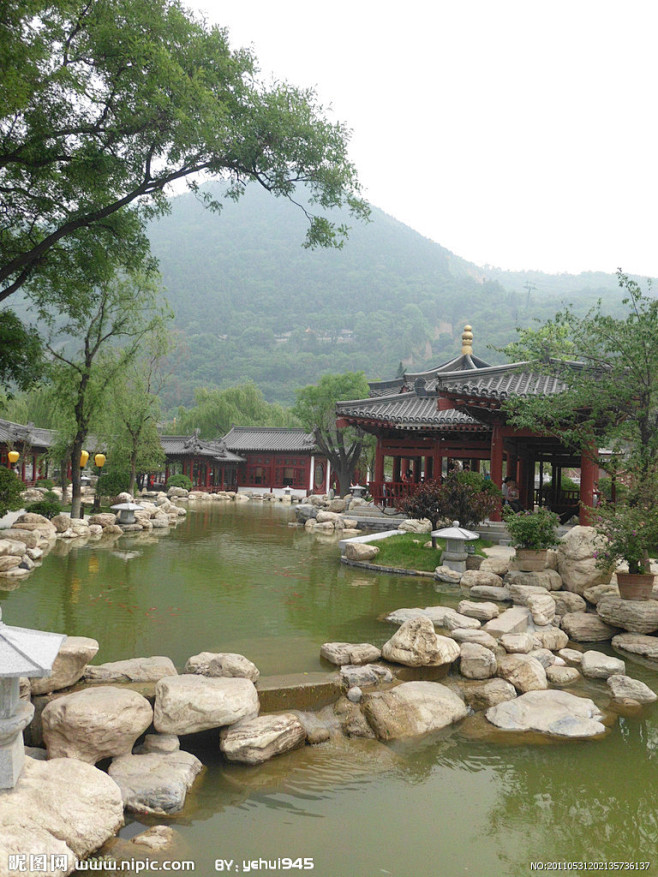 【美丽的中国】西安华清池。唐式园林就是舒...