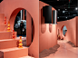 Exhibition  Stand expo exhibition stand design color abstract art