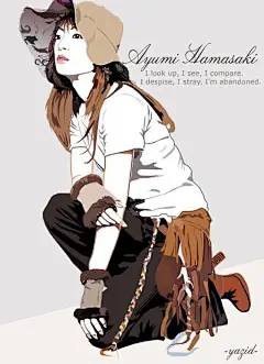 马来西亚插画设计师：Yazid插画设计作品 - 绘画艺术 #采集大赛#