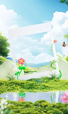 春天春季海报5（竖图）_黄蜂网20250214