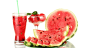 General 2560x1440 food watermelons fruits juice white background