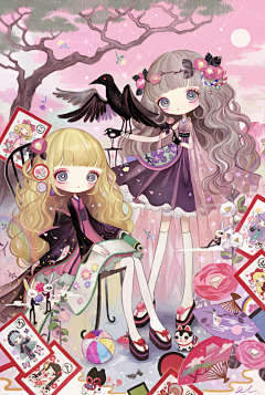 星野矢桃采集到插画师城咲ロンドン