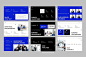 White Blue Creative Agency Pitch Deck Presentation