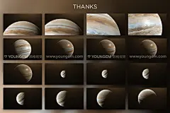 95款高清科幻木星太空宇宙行星球观测天文海报背景图片设计素材下载_颜格视觉