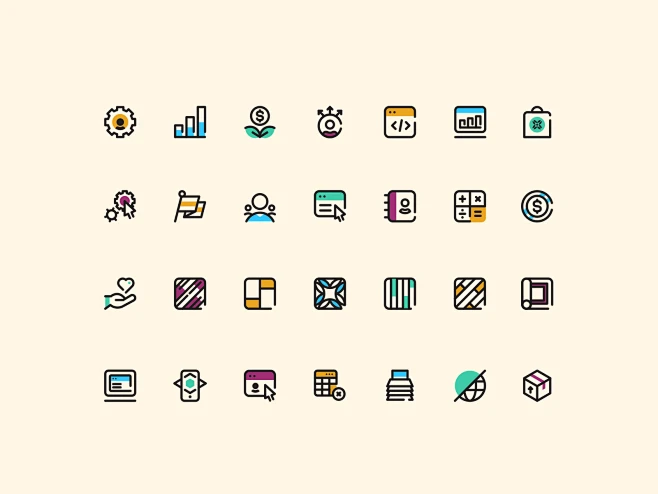 Broadlume Iconography-花瓣网
