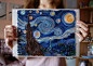 Quilling: The Starry Night by Vincent van Gogh by MarieAvril