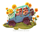 cartoon Character children illustration dog ILLUSTRATION