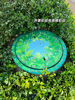 Lik*采集到墙绘涂鸦、井盖电表箱美化