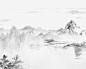 水墨古风山水画装饰高清素材 中国风 古画山水 古风山水画 平面装饰 水墨画 海报背景 元素 免抠png 设计图片 免费下载 页面网页 平面电商 创意素材