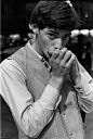 Young Man Playing a Harmonica, San Francisco      1966
