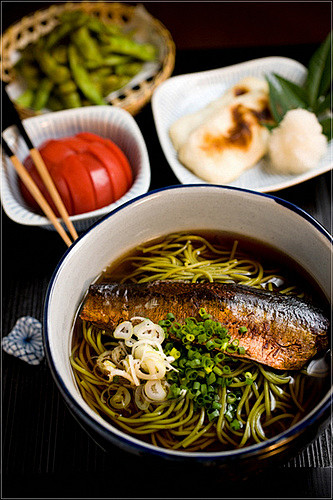 Herring soba