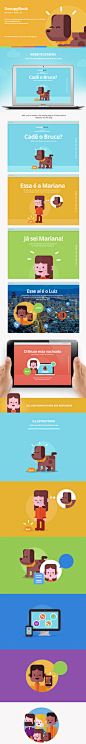 SnoopyBook.com - Landing page on Behance