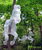 国外仿冰雕雕塑装置艺术