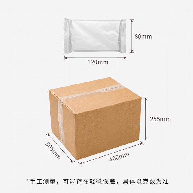 食品尺寸包装介绍主图