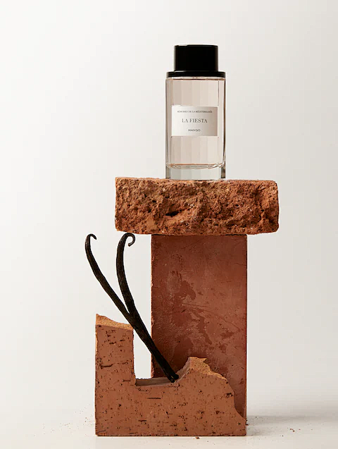 a bottle of perfume ...