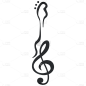 手绘-音符元素贴纸SVG-2