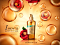 山茶花油化妆品广告模板Ai矢量广告海报Camellia oil cosmetics Ads Vol.04_平面素材_海报_模库(51Mockup)