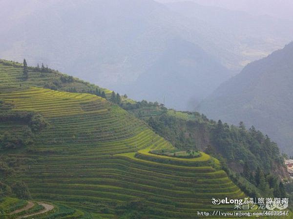 龙脊梯田的壮观 多图, NEW高达旅游攻...