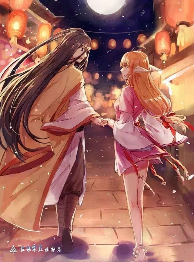 狐妖小红娘涂山红红东方月初涂山苏苏白月初情侣壁纸狗粮奕颜