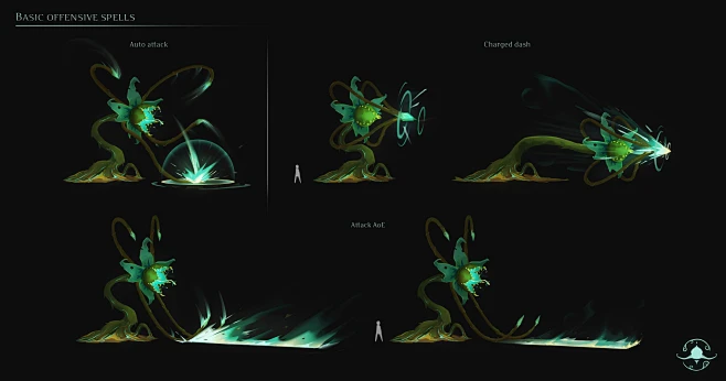 Líria - Creature / VFX Concept-花瓣网
