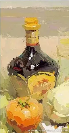 【色彩 | 各种玻璃器皿画法解析】
玻璃制品大多以酒瓶、酒杯、玻璃杯等形式出现这类物体透明较高，有很强的透光性，质地光滑，对环境色反应强烈，并且有着明显的高光玻璃器皿在刻画时一定要干脆利落，这类物体大都高光非常明确，能够直接反应出光源的颜色。 ​​​​