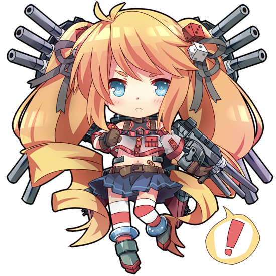 人物png免抠q版战舰少女舰娘