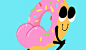动画甜甜圈GIF