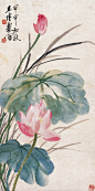 图片、荷花、中国风、水墨、水墨画、中国艺术、中国画