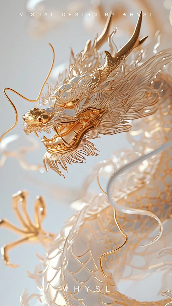 Midjourney关键词分享｜龙Dra...