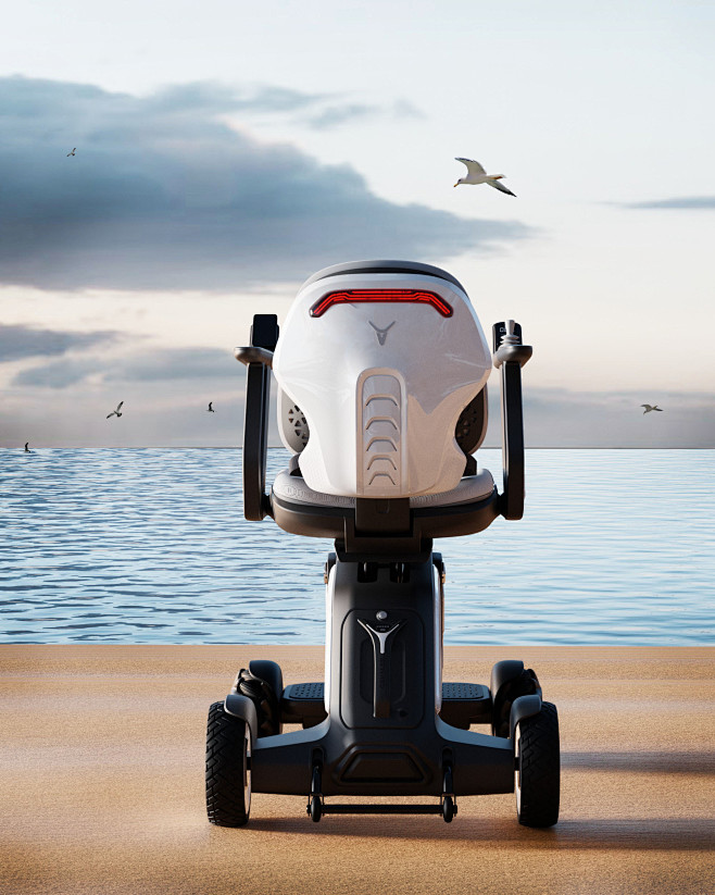 格物创新 ▋ 概念探索 ▋自平衡电动轮椅...