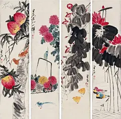 大师｜《齐白石花鸟画精选集》共赏