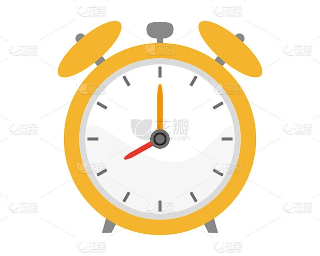 clock vector icon素材-花瓣网