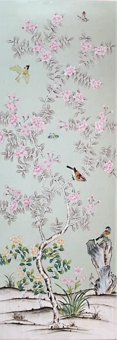 ▲《中式古典花鸟风景图案》#中式# #花鸟# #图案# #墙纸# #花纹# (112)@北坤人素材