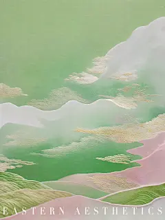 东方美学|柔光粉绿 - 小红书