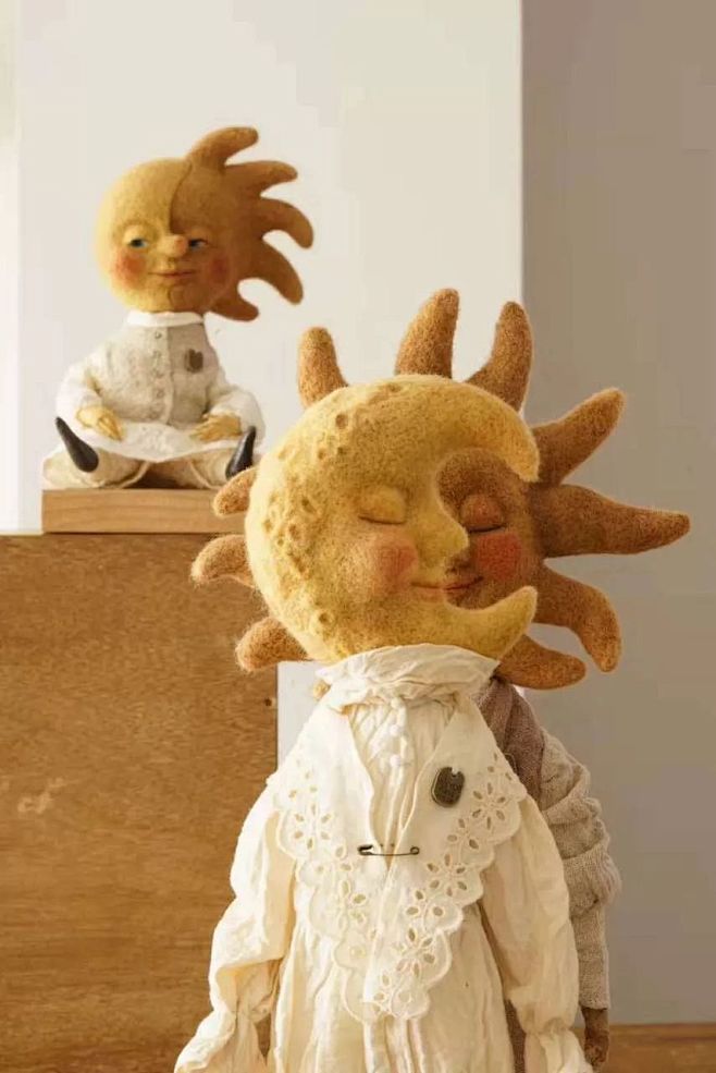 用羊毛毡讲述内心的故事,打动无数人_殷越 : 殷越潜心羊毛毡艺术已有