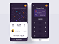 Riding App Concept mastercard payment method payment app payment uber rider dark ui uidesign ui  ux app design app