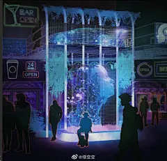 城市的表皮--北京成府路街道立面设计  插画+中国风格的城市街道表达图纸
肖寒寒 清华大学美术学院环艺毕设 ​​​​