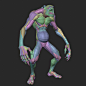 Stylized Creature Anatomy Blockout V2