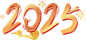 2025 元素 新年 新春 你好新年