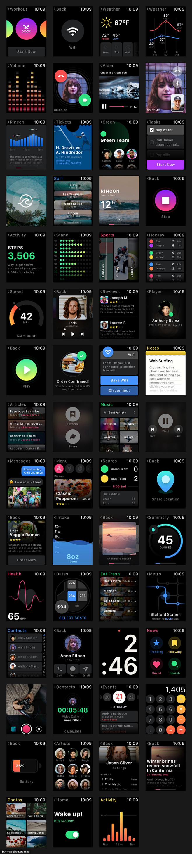 智能手表 smart watch app...