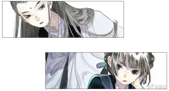 夏达漫画《步天歌》 出场人物：去尘，陈阿汀-花瓣网