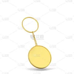 空白金钥匙链模型